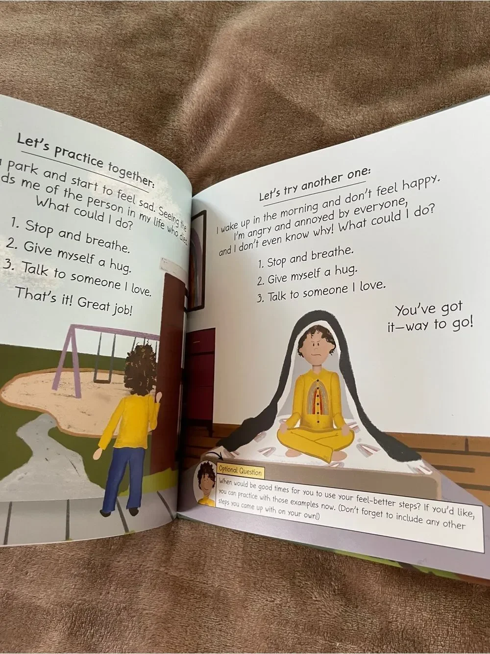 Andrea Dorn When Someone Dies Children's Illustrated Grief and Loss  Book